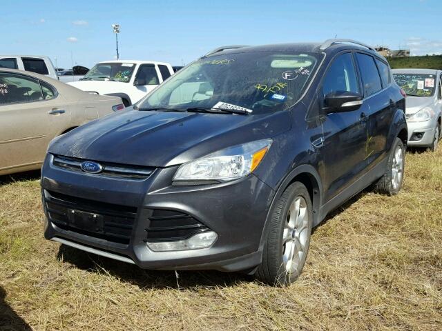 1FMCU0J92FUC61402 - 2015 FORD ESCAPE GRAY photo 2