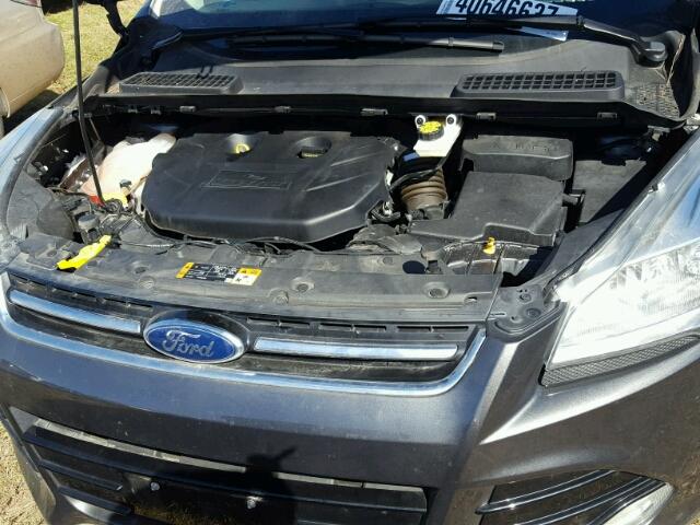 1FMCU0J92FUC61402 - 2015 FORD ESCAPE GRAY photo 7