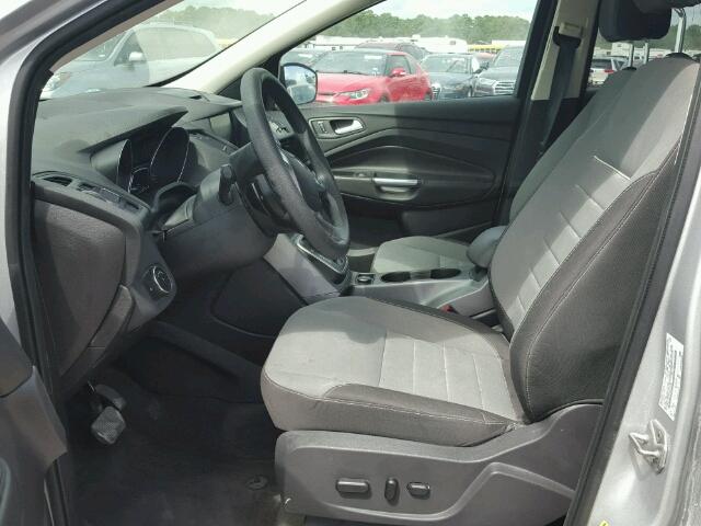 1FMCU0G98EUA44846 - 2014 FORD ESCAPE SE SILVER photo 9