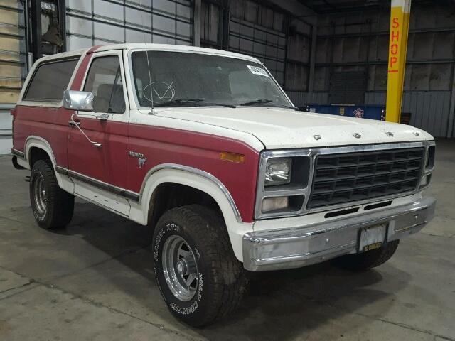 1FMEU15F2BLA05355 - 1981 FORD BRONCO U10 TWO TONE photo 1