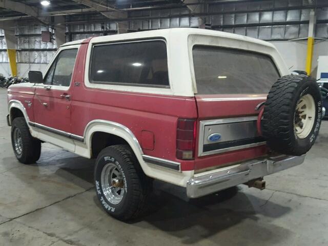 1FMEU15F2BLA05355 - 1981 FORD BRONCO U10 TWO TONE photo 3