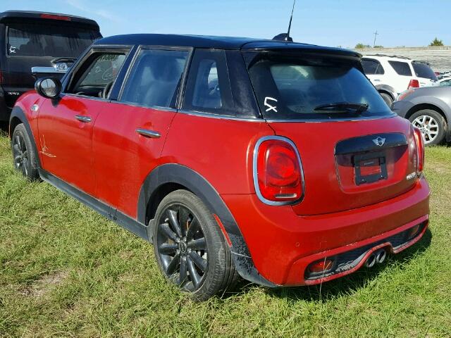 WMWXU3C58F2B66629 - 2015 MINI COOPER RED photo 3