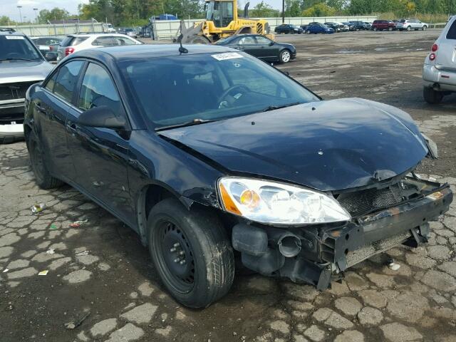 1G2ZF57BX84152225 - 2008 PONTIAC G6 VALUE L BLACK photo 1