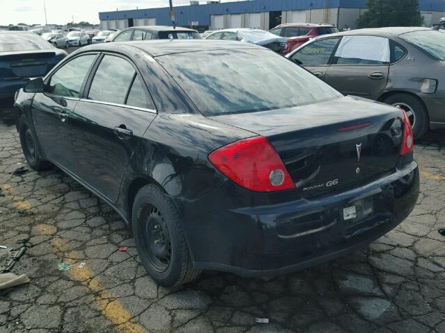 1G2ZF57BX84152225 - 2008 PONTIAC G6 VALUE L BLACK photo 3