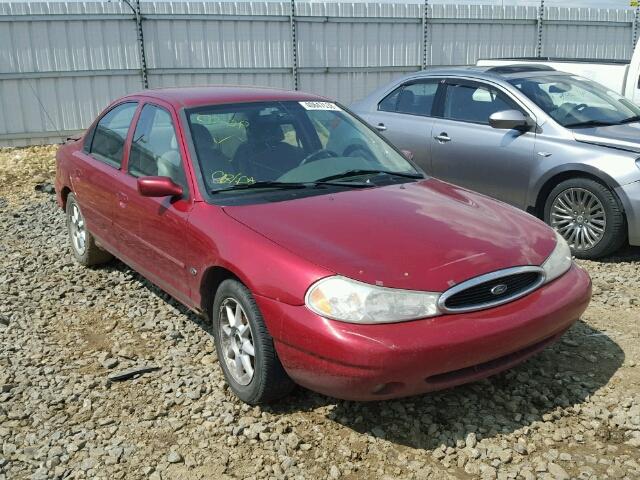 1FAFP6630WK310470 - 1998 FORD CONTOUR LX RED photo 1