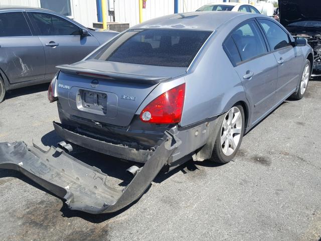 1N4BA41E27C819775 - 2007 NISSAN MAXIMA SE GRAY photo 4