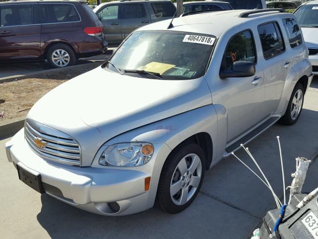 3GNBAADB9AS615297 - 2010 CHEVROLET HHR LS SILVER photo 2
