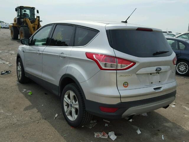 1FMCU0G91EUB33772 - 2014 FORD ESCAPE SE GRAY photo 3