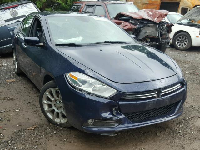 1C3CDFCA8DD293657 - 2013 DODGE DART LIMIT BLUE photo 1