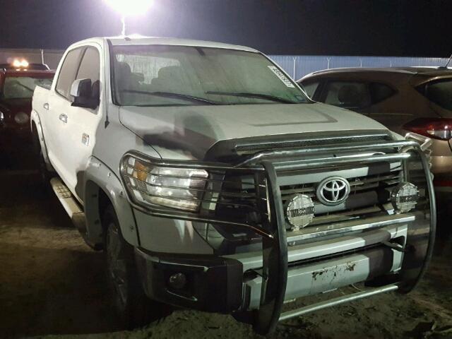 5TFGY5F13EX164118 - 2014 TOYOTA TUNDRA WHITE photo 1