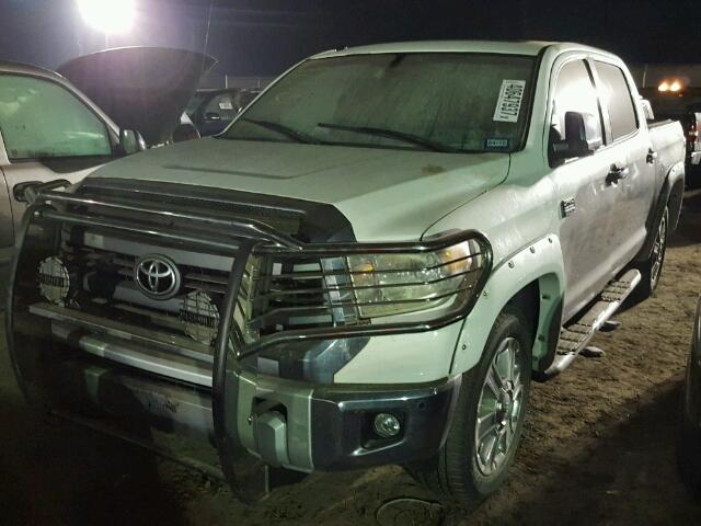 5TFGY5F13EX164118 - 2014 TOYOTA TUNDRA WHITE photo 2