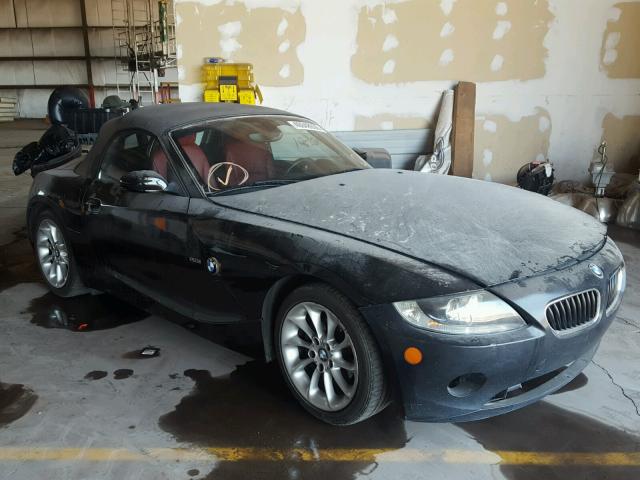 4USBT33505LS57488 - 2005 BMW Z4 2.5 BLACK photo 1