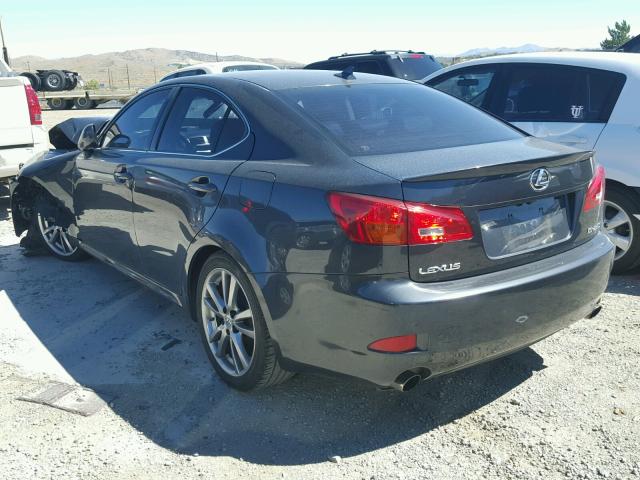 JTHBK262882076006 - 2008 LEXUS IS GRAY photo 3