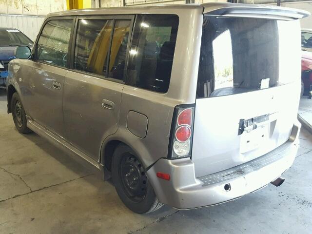 JTLKT334040141564 - 2004 TOYOTA SCION XB Grau Foto 3
