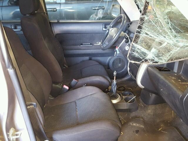JTLKT334040141564 - 2004 TOYOTA SCION XB Grau Foto 5