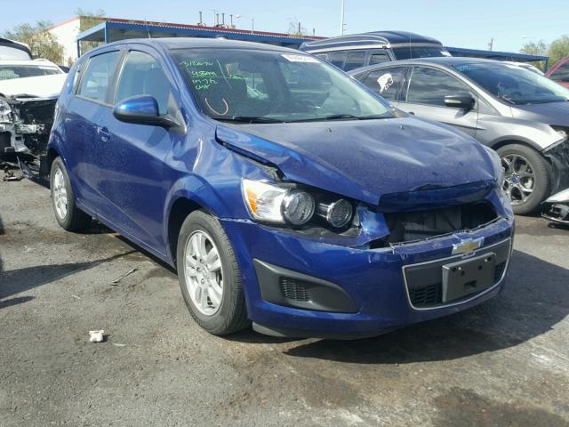 1G1JB6SH3C4223384 - 2012 CHEVROLET SONIC LS 蓝色 照片 1