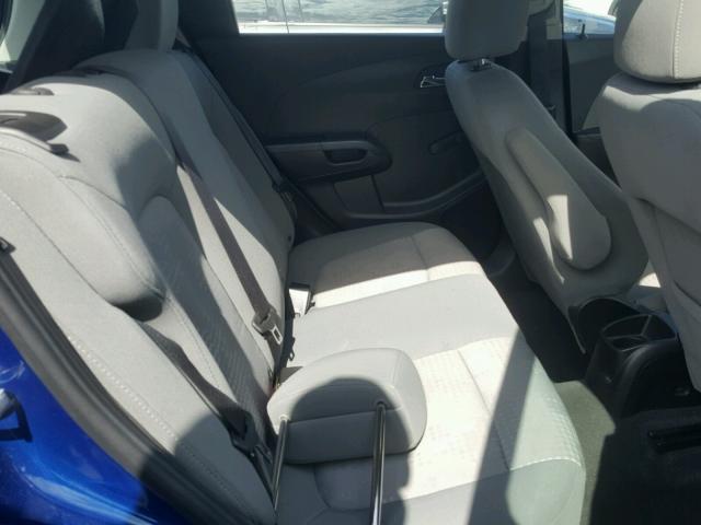 1G1JB6SH3C4223384 - 2012 CHEVROLET SONIC LS 蓝色 照片 6