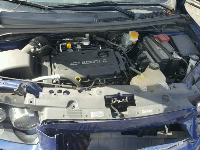 1G1JB6SH3C4223384 - 2012 CHEVROLET SONIC LS 蓝色 照片 7