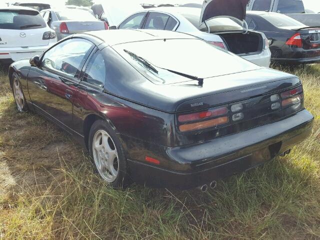 JN1RZ24A3LX001430 - 1990 NISSAN 300ZX BLACK photo 3