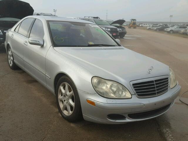 WDBNG83J74A417697 - 2004 MERCEDES-BENZ S 430 4MAT SILVER photo 1