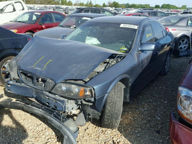 1LNHM86S35Y610932 - 2005 LINCOLN LS 蓝色 照片 2