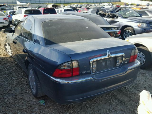 1LNHM86S35Y610932 - 2005 LINCOLN LS 蓝色 照片 3
