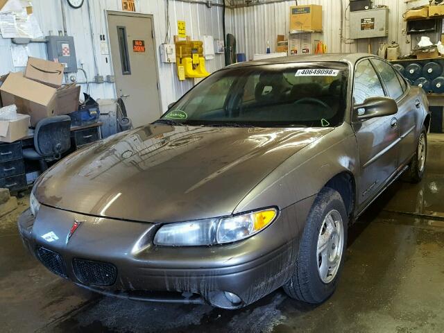 1G2WJ52M6XF278837 - 1999 PONTIAC GRAND PRIX BROWN photo 2