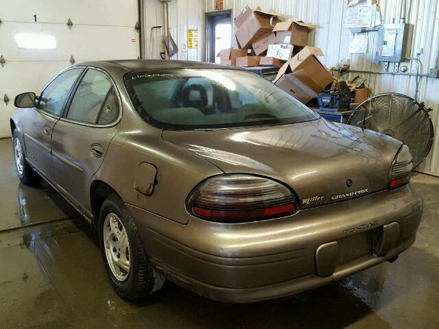 1G2WJ52M6XF278837 - 1999 PONTIAC GRAND PRIX BROWN photo 3