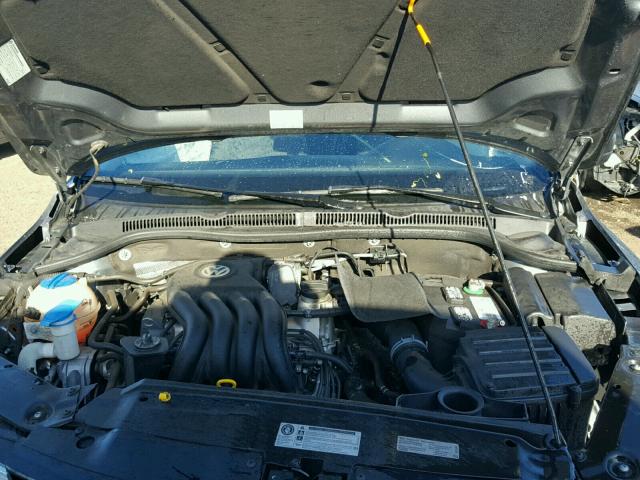 3VW2K7AJ7EM214598 - 2014 VOLKSWAGEN JETTA BASE 灰色 照片 7