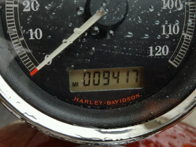 1HD1CT3119K427804 - 2009 HARLEY-DAVIDSON XL1200 C RED photo 8