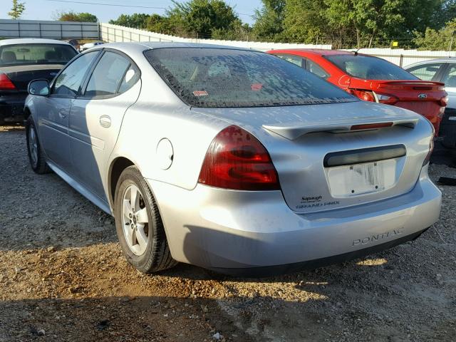 2G2WP522851340790 - 2005 PONTIAC GRAND PRIX SILVER photo 3