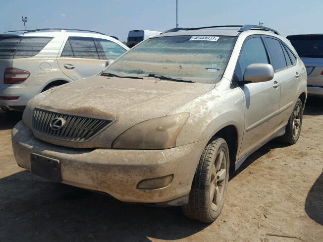 2T2GA31U14C002247 - 2004 LEXUS RX 330 GOLD photo 2