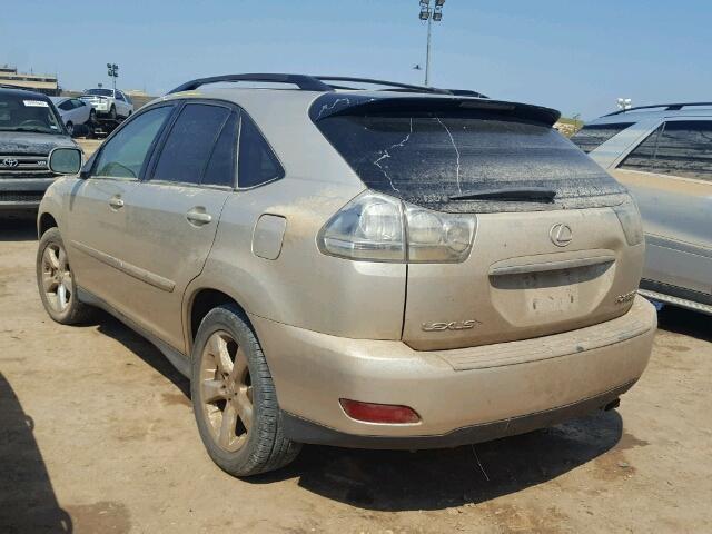 2T2GA31U14C002247 - 2004 LEXUS RX 330 GOLD photo 3