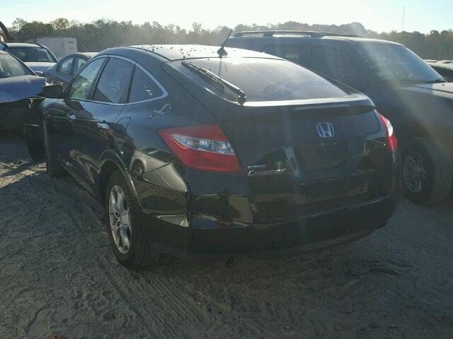 5J6TF1H58BL000776 - 2011 HONDA ACCORD CRO BLACK photo 3