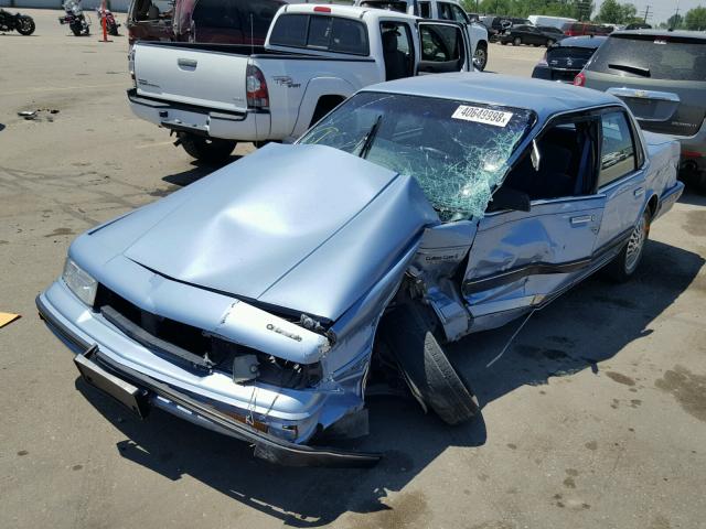 1G3AL54N7N6436508 - 1992 OLDSMOBILE CUTLASS CI 蓝色 照片 2