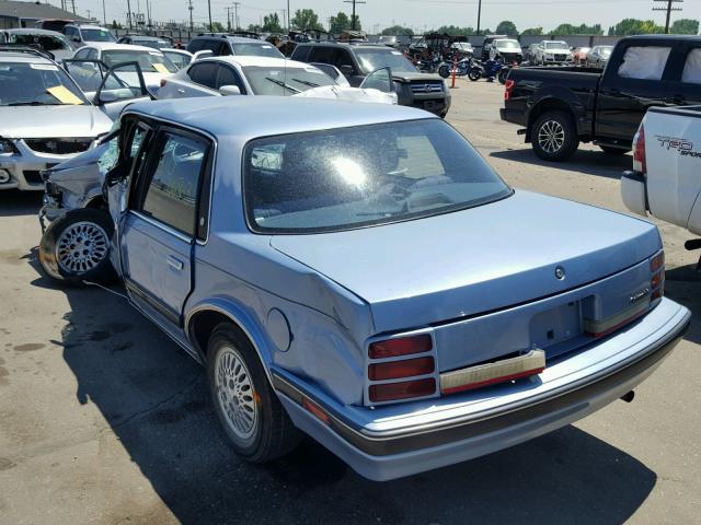 1G3AL54N7N6436508 - 1992 OLDSMOBILE CUTLASS CI 蓝色 照片 3