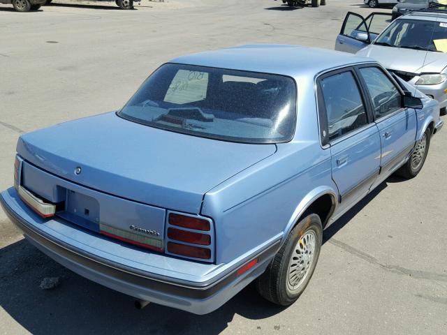 1G3AL54N7N6436508 - 1992 OLDSMOBILE CUTLASS CI 蓝色 照片 4