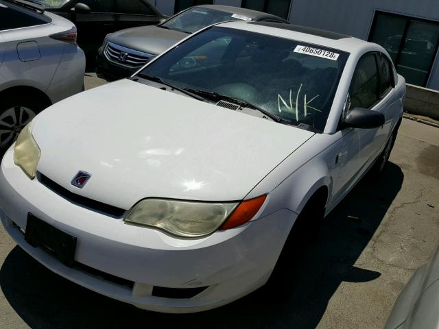 1G8AM12FX4Z173567 - 2004 SATURN ION LEVEL WHITE photo 2
