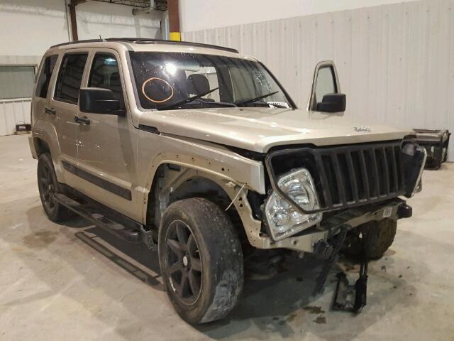 1J4PN2GK6AW142610 - 2010 JEEP LIBERTY SP BEIGE photo 1