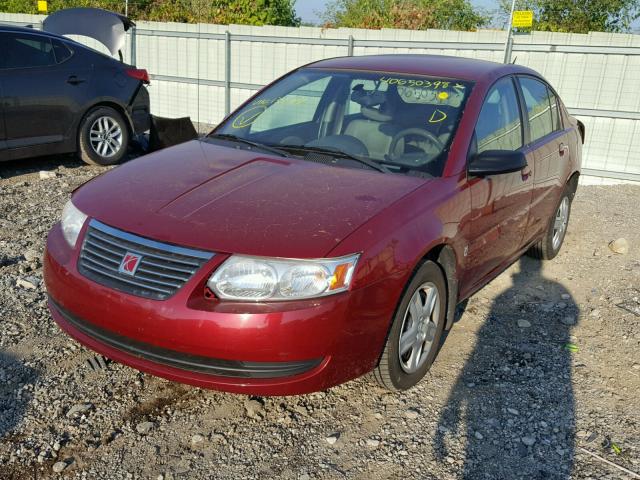 1G8AJ55F97Z138714 - 2007 SATURN ION LEVEL MAROON photo 2