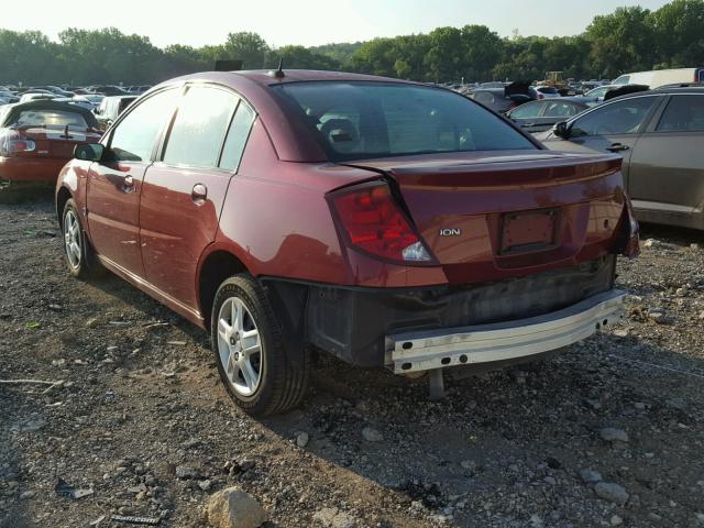 1G8AJ55F97Z138714 - 2007 SATURN ION LEVEL MAROON photo 3