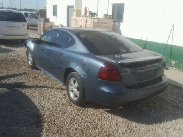 2G2WP552761292342 - 2006 PONTIAC GRAND PRIX BLUE photo 3
