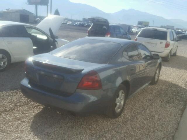 2G2WP552761292342 - 2006 PONTIAC GRAND PRIX BLUE photo 4