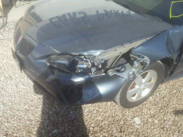 2G2WP552761292342 - 2006 PONTIAC GRAND PRIX BLUE photo 9