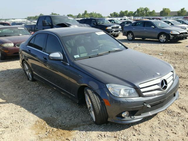 WDDGF56X29F206497 - 2009 MERCEDES-BENZ C 350 GRAY photo 1