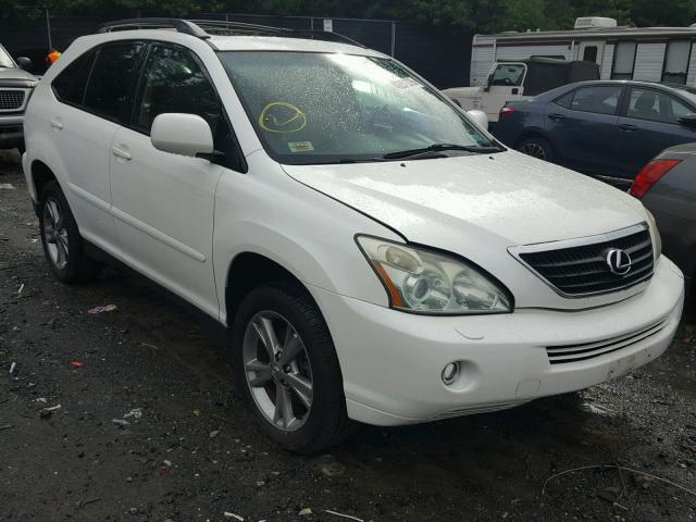 JTJHW31U060019724 - 2006 LEXUS RX 400 WHITE photo 1