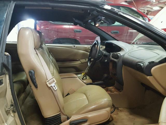 3C3EL55H1WT337754 - 1998 CHRYSLER SEBRING JX GOLD photo 5