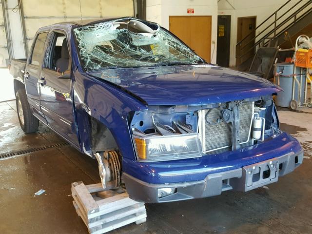 1GCDSCFE4C8132636 - 2012 CHEVROLET COLORADO L BLUE photo 1