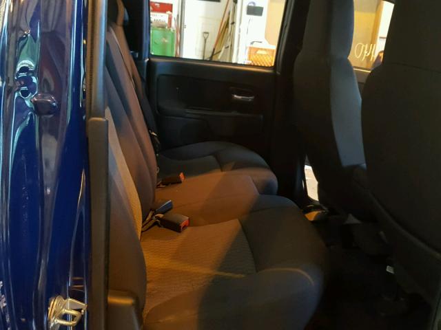 1GCDSCFE4C8132636 - 2012 CHEVROLET COLORADO L BLUE photo 6