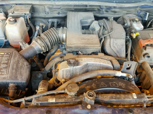 1GCDSCFE4C8132636 - 2012 CHEVROLET COLORADO L BLUE photo 7